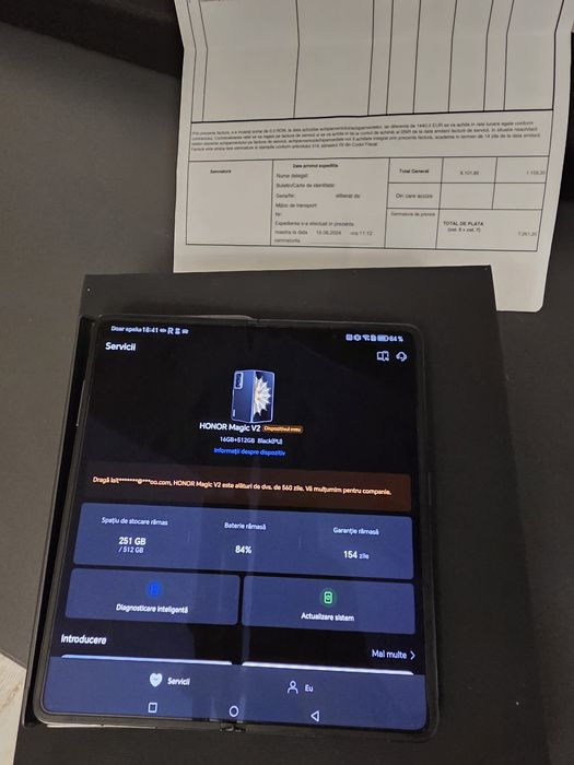 Vând Honor Magic V2