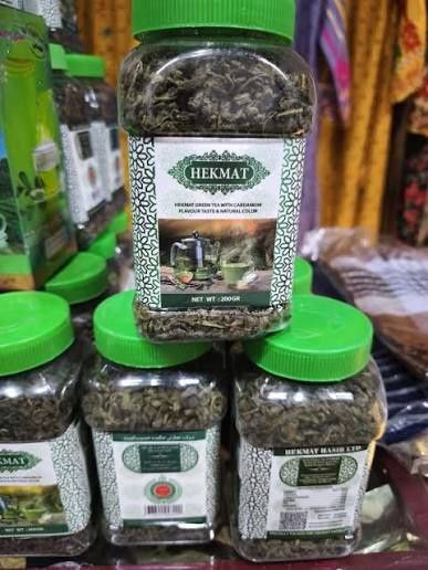 Afg‘on Hekmat Ko‘k Choyi — Premium Sifat, Tabiiy Ta’m