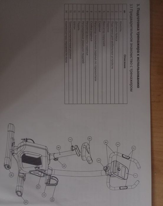 Велотренажёр магнитный