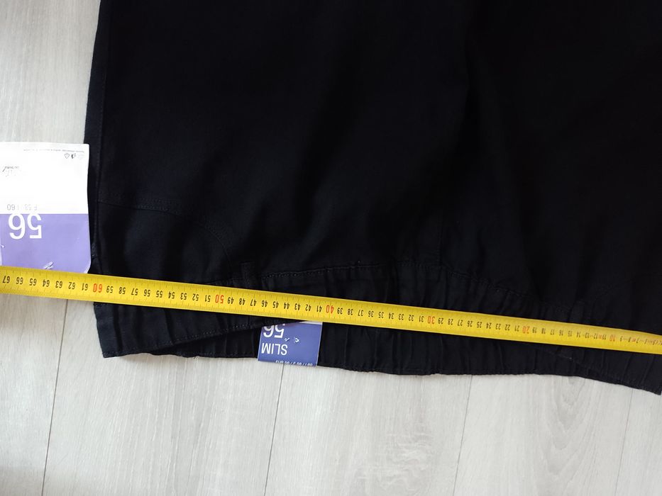 Blugi negri elastici slim 56