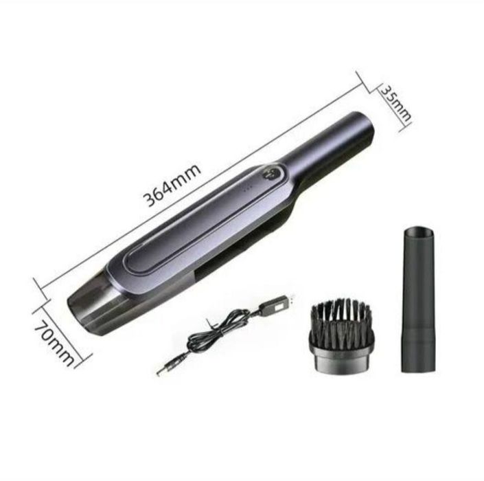 Даставка бесплатная. Беспроводной мини-автомобильный пылесос