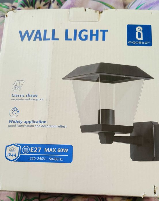 Лампи стенни външни