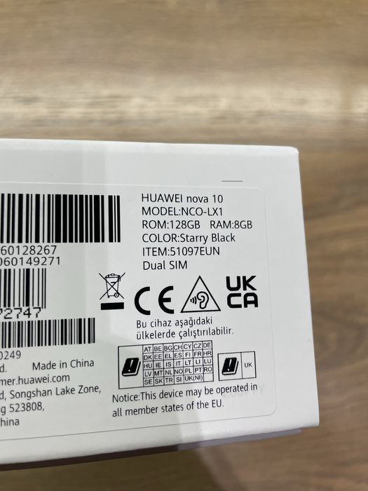 Чисто нов Huawei Nova 10 128BG dual SIM