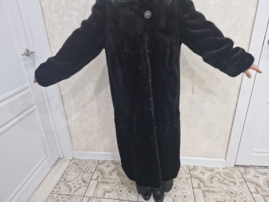 Норковая шуба б/у