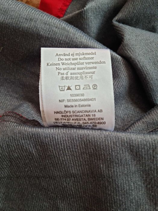 Haglofs Gore Windstopper membrane Jacket