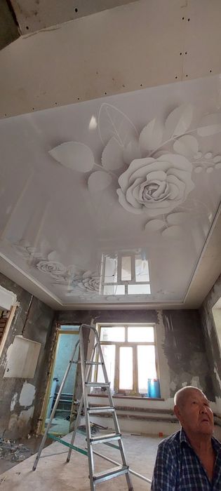 Натяжной потолок урнатамиз,сифатли ва арзон нархларда