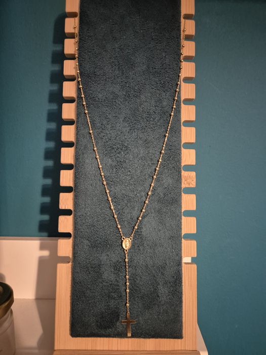 Lantisor aur Model Rozariu Cadou Crăciun!