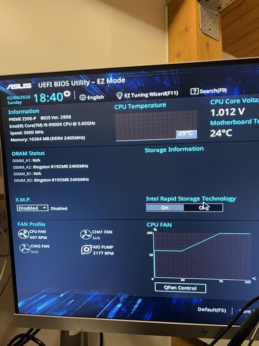 Pc gaming i9+rtx4060+16gbRAM