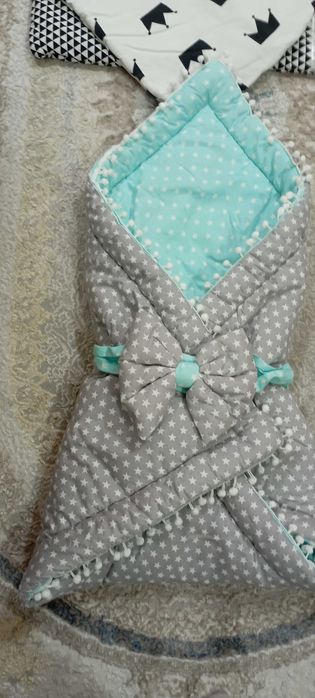 Комплект конверт и одеяло с матрасчиком