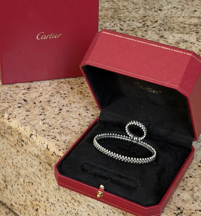 Гривна и пръстен Clash de Cartier