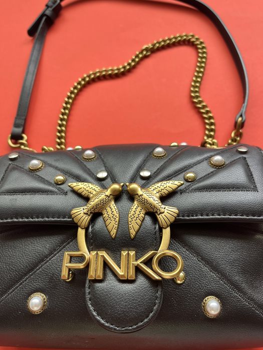 PINKO : Love Bag Leather crossbody bag / Оригинал