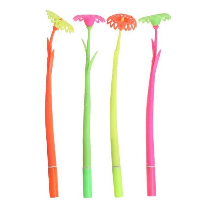 Ручка гелевая Цветок