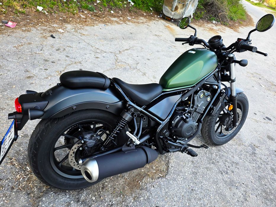 Нов мотор Honda Rebel 500