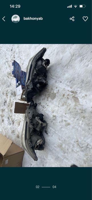 Фары от лексуса  570