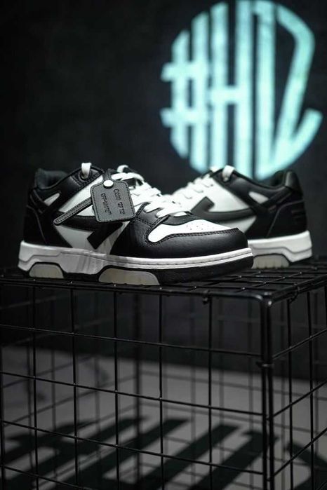 #SUMMER SALE# OFF-White Out Of Office PANDA Black White Negru Alb - Verificare Colet -