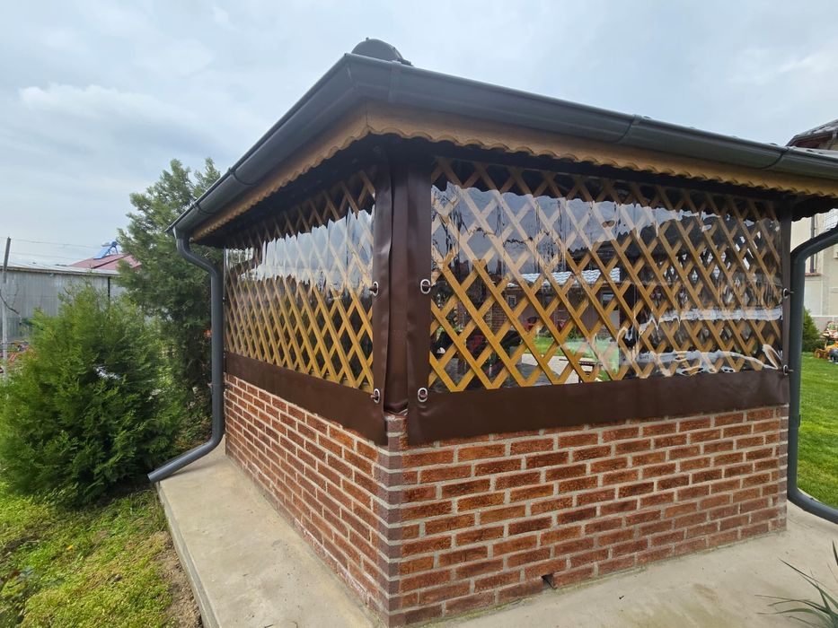 Producător, folie terasa transparenta Cristal premium 0,8