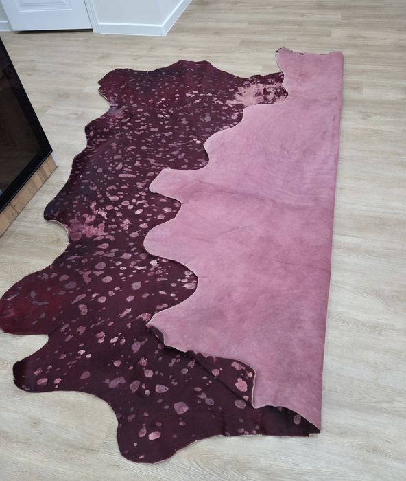 Ковёр из шкуры быка