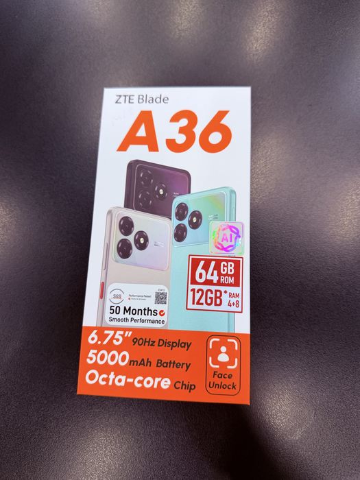 ZTE Blade A36 - Nou, sigilat (primit cadou)