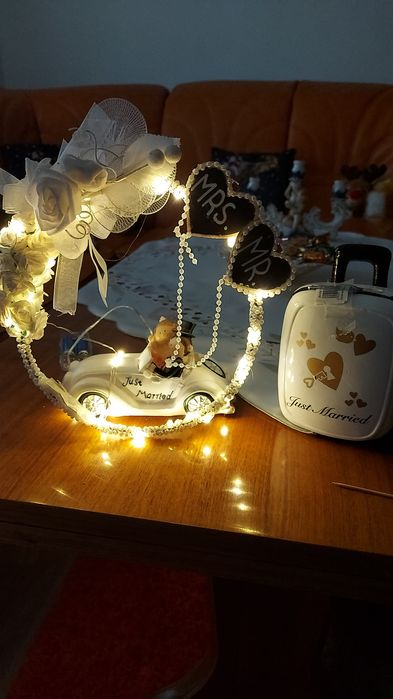 Vind ornament pentru nuntă masă miri