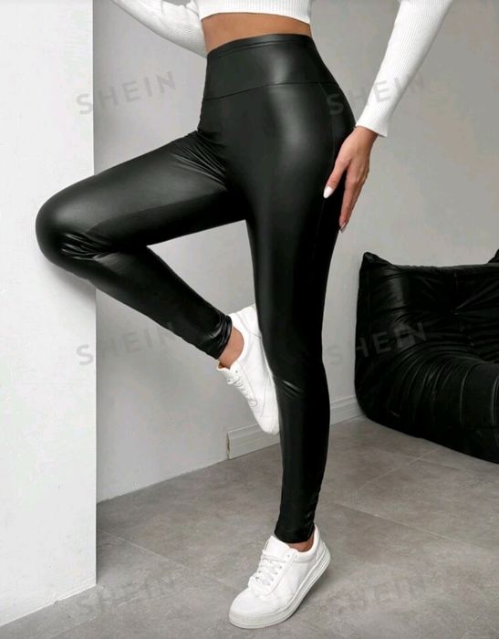 Colanti din imitatie de piele