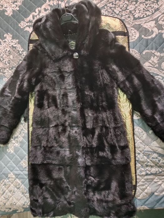 Норковая шуба, б/у