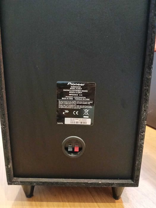 Субуфер Pioneer s22wp