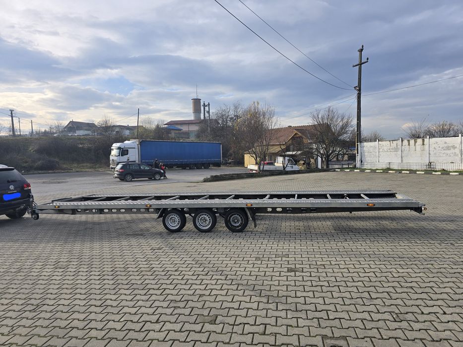 Trailer /platforma  8.5 m drept roti 13
