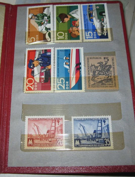 Почтовые марки ГДР