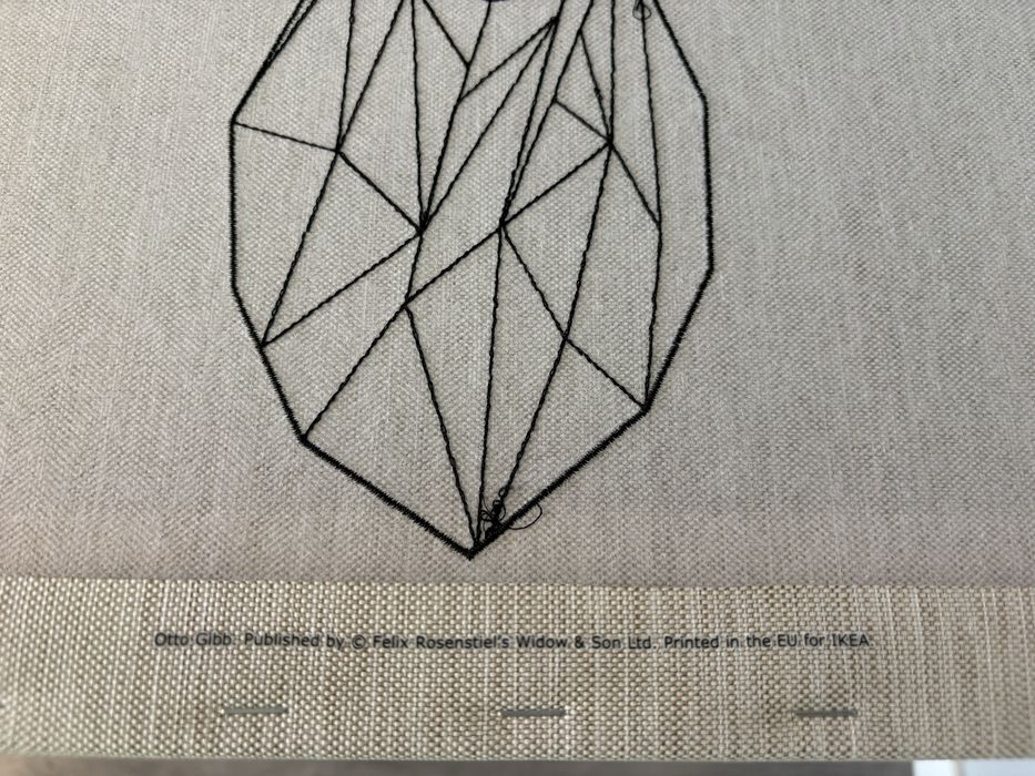 Tablou Ikea din panza cu imagine tesuta 56x56cm