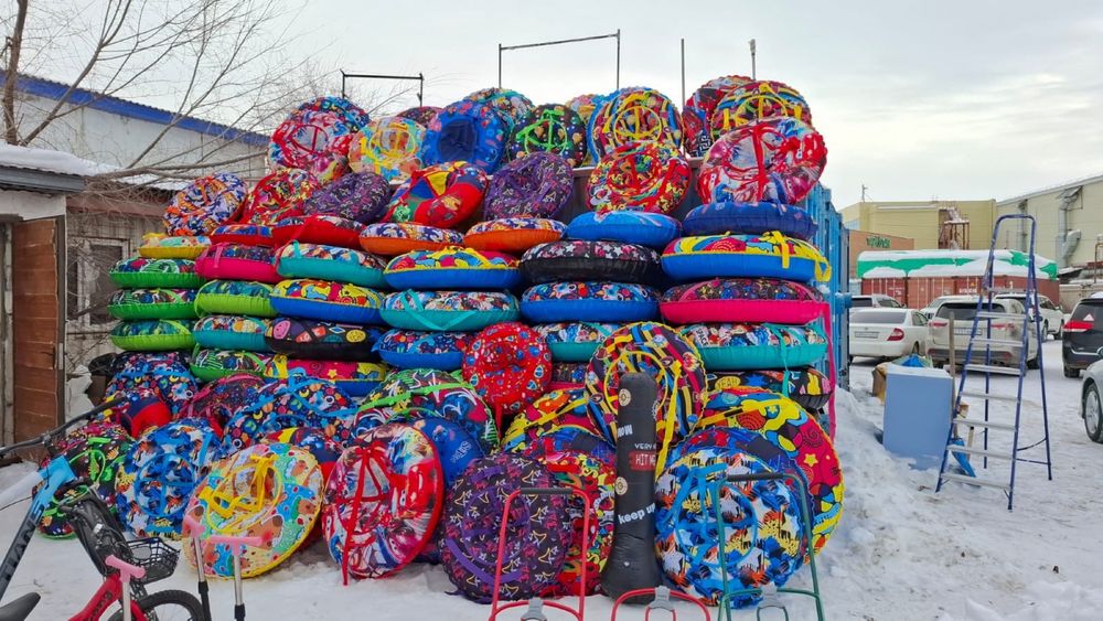 Тюбинг ватрушки новые