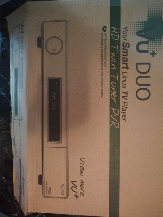 Vu+ DUO Receptor de satelit digital HD tuner dual