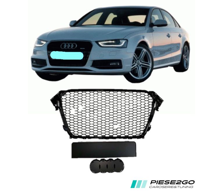 Grila radiator RS Look Audi A4 B8 facelift 2012|2013|2014|2015|2016