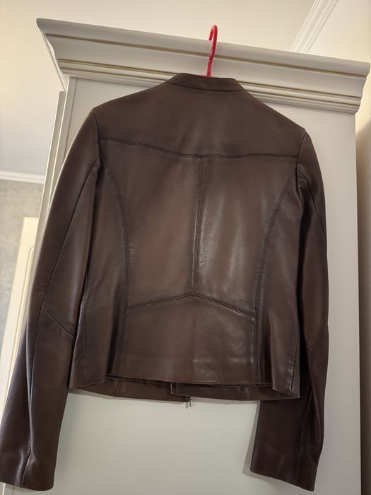 Geaca de piele Massimo Dutti