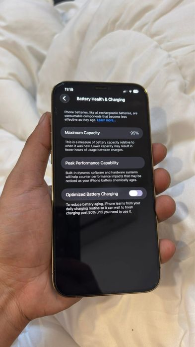 iPhone 12 PRO MAX de 256 GB cu 93% Bateria