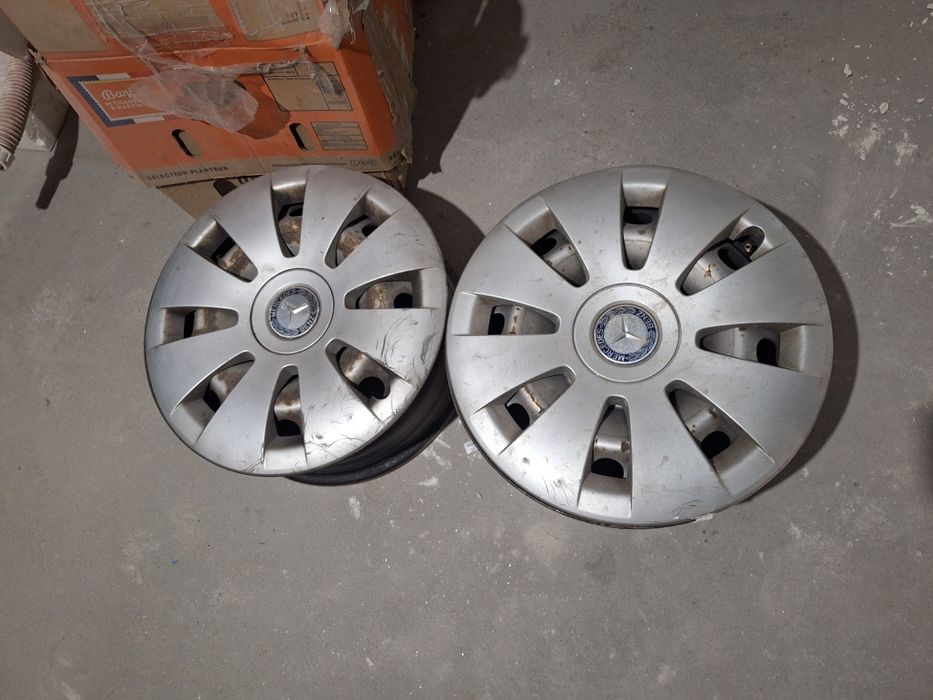 Jante tabla 16" originale Mercedes Vito Viano cu capace Mercedes