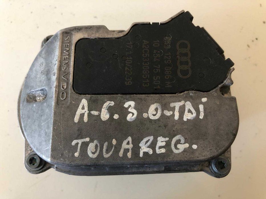 Clapeta acceleratie Audi A6/Touareg 3.0TDI 059129086M