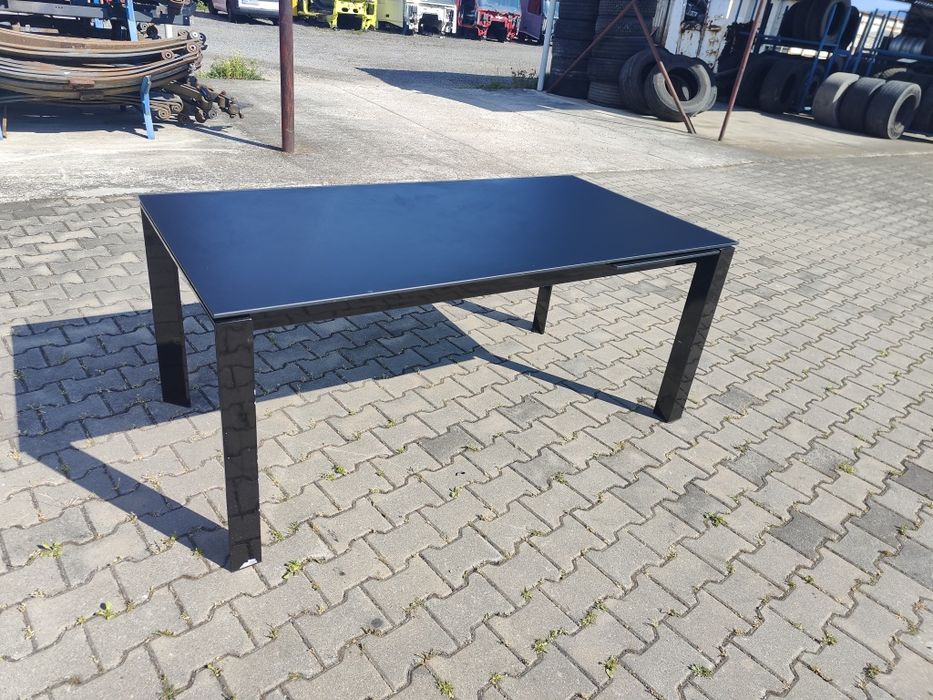 Masa din sticla extensibila, mare, bucatarie, sufragerie