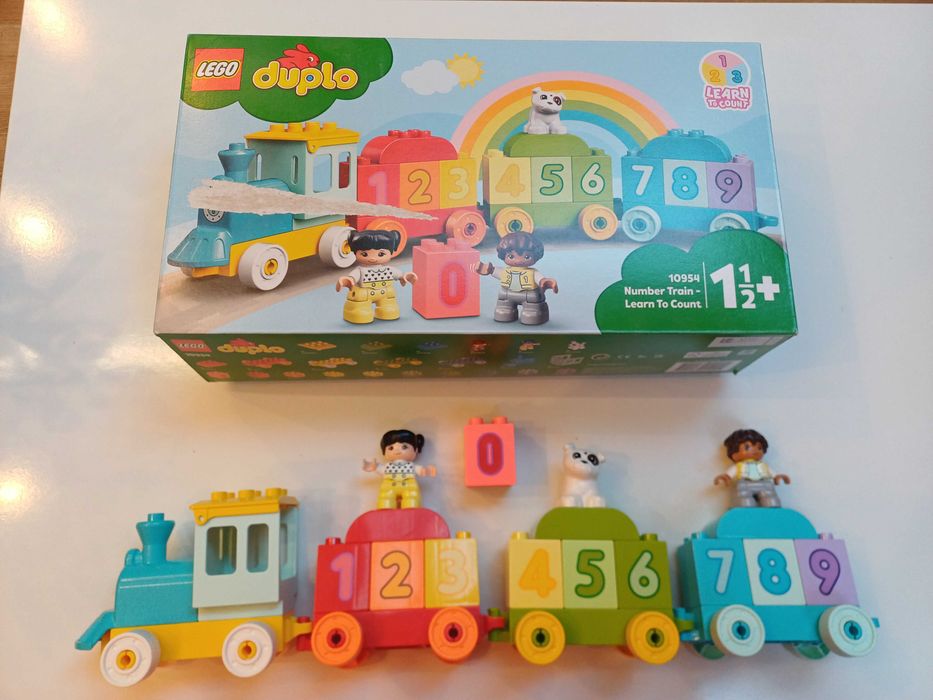3. Lego Duplo Primul meu Tren cu numere, set complet in cutia originala (10954)
