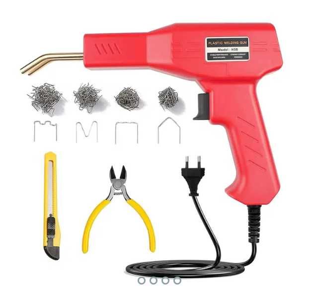 Поялник със скоби за лепене на брони и пластмасови елементи