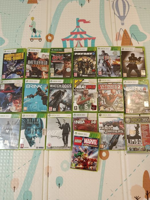 XBOX + 20 JOCURI + 2 controllere