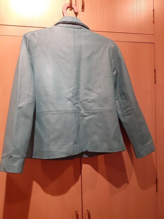 Куртка кожаная пиджак (Индия)