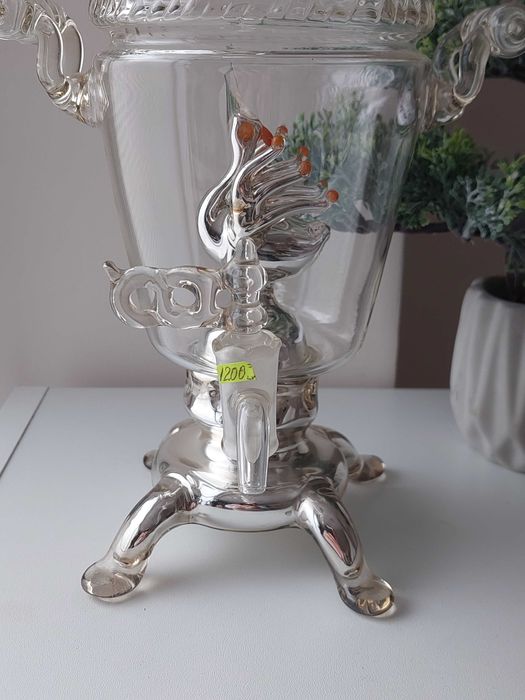 Много рядък Руски самовар/сребро сребърен сребърни/