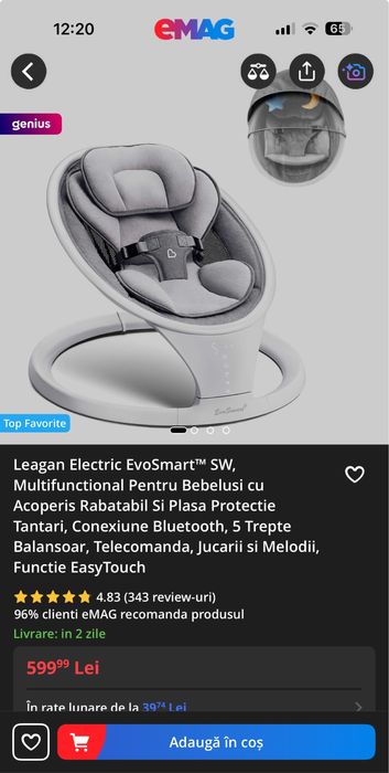 Leagan electric EvoSmart
