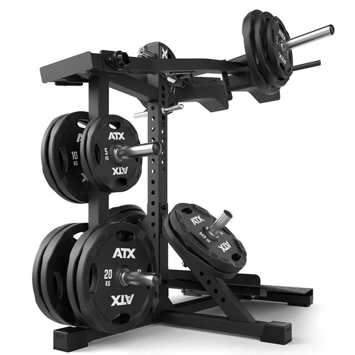Раменна Преса Lever Arm / Комбиниран Фитнес Уред за Клек / Трапец / Viking Press
