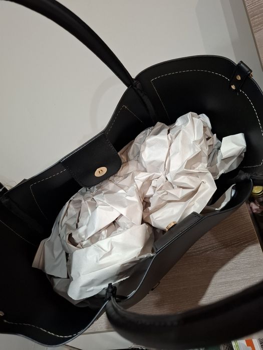 Нова дамска чанта еко кожа