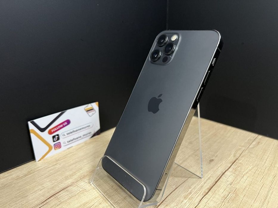 iPhone 12 Pro 128Gb Graphite Second-Hand Bun 3 ani garanție, Telefoane