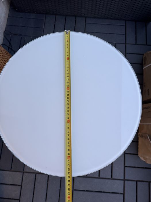 Masa de cafea cu geam de sticla