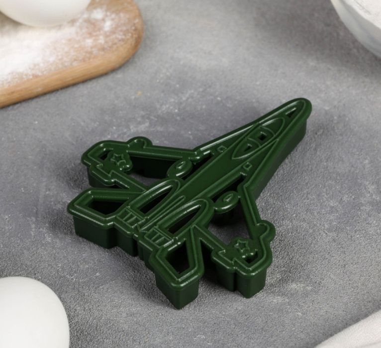 Формочка для печенья и пряников Самолет. Форма для печенья.