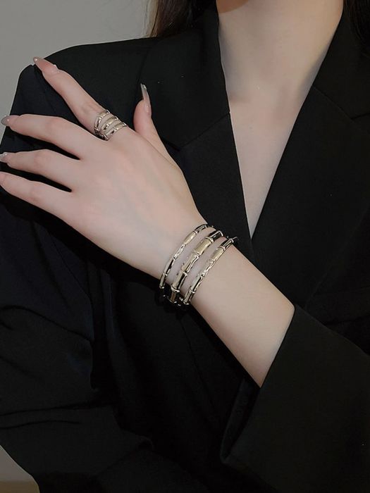 Женский набор комплект бижутерных украшений, аксессуаров кольцо и брас