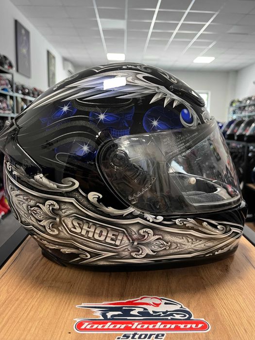 МОТО КАСКА SHOEI XR-1000 Diabolic,S 55-56см.добро състояние